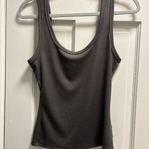 SHEIN Dark Gray Tank Top